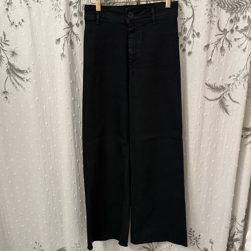 Zara Black Wide-Leg Pants